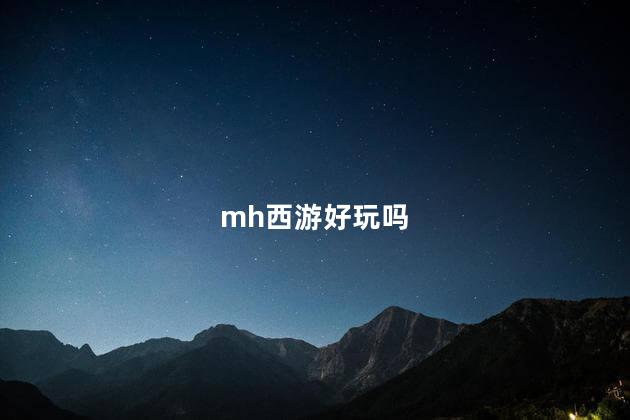 mh西游好玩吗