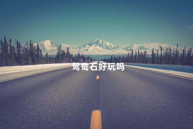 鸳鸯石好玩吗