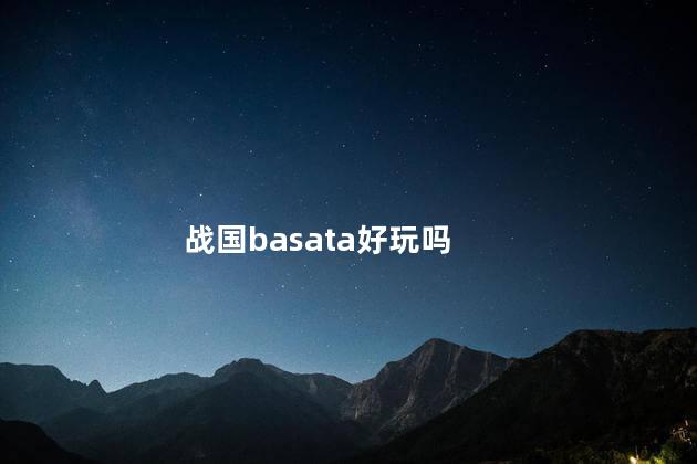 战国basata好玩吗