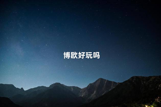 博欧好玩吗