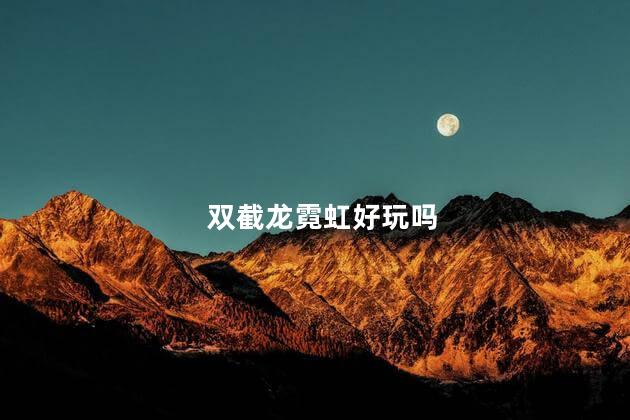 双截龙霓虹好玩吗