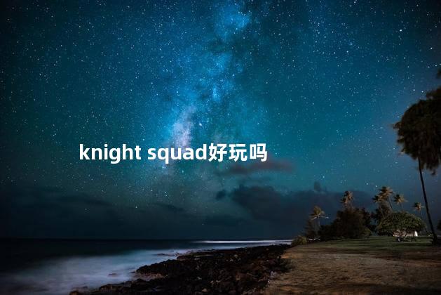 knight squad好玩吗