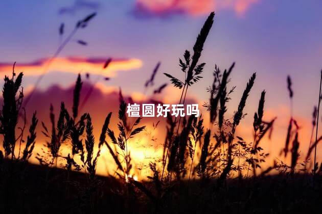 檀圆好玩吗