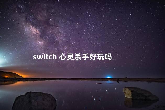 switch 心灵杀手好玩吗
