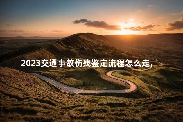 2023交通事故伤残鉴定流程怎么走，交通事故伤残鉴定流程