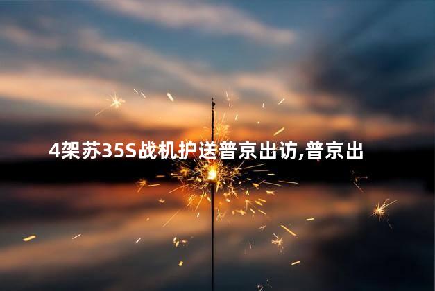 4架苏35S战机护送普京出访，普京出访哪里需要战机护航