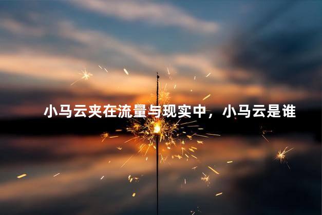 小马云夹在流量与现实中，小马云是谁
