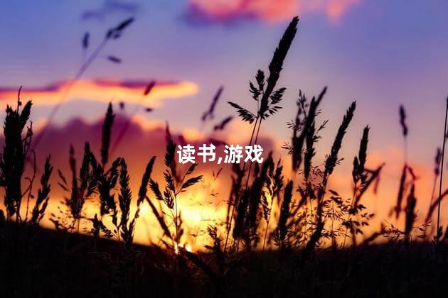 你觉得读书好玩吗 读书和游戏哪个更重要
